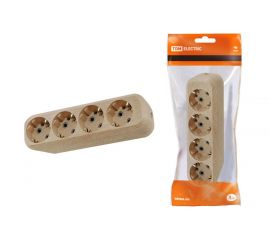 18.06.08 Аксессуары - Колодки розеточные«ЭКО» (сосна)