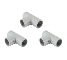 04.05.04 Аксессуары для труб из ПВХ - тройники соединительные разъемные