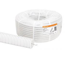 04.01.03 Трубы гофрированные из ПВХ - цвет белый