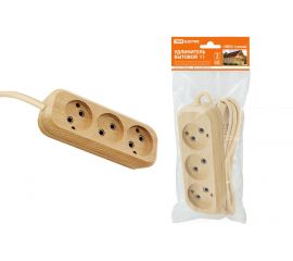 13.03.08 Удлинители бытовые «ЭКО» (сосна)