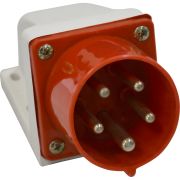 KEAZ Вилка для монтажа на поверхность 525-32А-6h-380AC-3P+PE+N-IP44