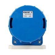 KEAZ Розетка для монтажа на поверхность 133-63А-6h-220AC-2P+PE-IP67