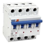 KEAZ Выключатель автоматический модульный OptiDin BM63-4D63-УХЛ3 (Новый)
