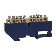 KEAZ Шина нулевая с изолятором OptiKit BB-D-PE-DIN-6-8х12-желтый