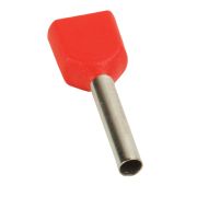 KEAZ Наконечник штыревой втулочный под два провода НШвИ2 OptiKit T-Shv2-PVC- 0,75-8(100шт)