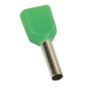 KEAZ Наконечник штыревой втулочный под два провода НШвИ2 OptiKit T-Shv2-PVC- 1,0-8(100шт)