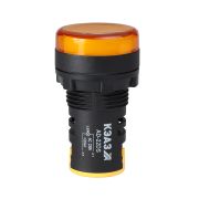 KEAZ Лампа AD22DS(LED) матрица D22мм желтый 24В AC/DC-КЭАЗ