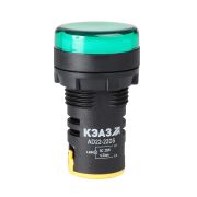 KEAZ Лампа AD22DS(LED) матрица D22мм зеленый 24В AC/DC-КЭАЗ