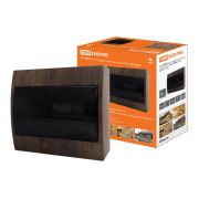 Бокс ЩРН-П-10 модулей навесной пластик IP41 «Эко» (бук) TDM