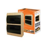 Бокс ЩРН-П-24 модулей навесной пластик IP41 «Эко» (сосна) TDM