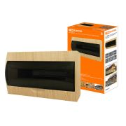 Бокс ЩРН-П-18 модулей навесной пластик IP41 «Эко» (сосна) TDM