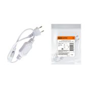 Сетевой шнур для неона SMD2835-220 В одностороннего, TDM