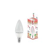 Лампа светодиодная FС37-7 Вт-230 В -3000 К–E14 Народная