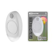 Светильник накладной светодиодный «Светлячок», 0,2 Вт, 1xCR2450, дат. движ. и освещ., TDM