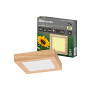 Светильник накладной светодиодный квадрат «Даунлайт» СПО (сосна) 12 Вт 170*170*32 мм 3000К TDM