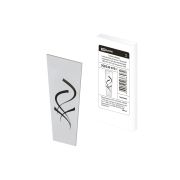 Стекло матовое с зеркальным рисунком «Параграф» (комплект 6 шт.) для светильников НБУ, НТУ, НСУ шестигранник TDM