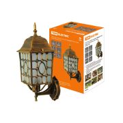 Светильник садово-парковый «Беседка» 60 Вт, вверх, матовое/бронза, Е27, TDM