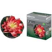 Светильник «Кувшинка розовая» на солнечных батареях, меняет цвет, водный, TDM