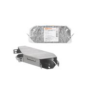 Поворот на 90 град. горизонтальный 50х100 мм TDM