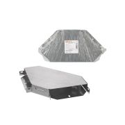 Поворот на 90 град. горизонтальный 50х200 мм TDM