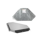 Поворот на 90 град. горизонтальный 50х300 мм TDM