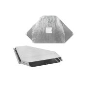 Поворот на 90 град. горизонтальный 50х400 мм TDM