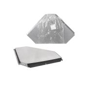 Поворот на 90 град. горизонтальный 50х500 мм TDM