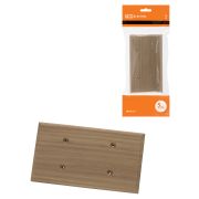 Накладка на бревно деревянная универсальная НБУ 1Пх2 260 мм, под покраску TDM