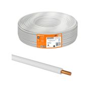 Провод ПуВнг(А)-LS 1х1,0 ГОСТ (100м), белый TDM