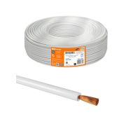 Провод ПуГВнг(А)-LS 1х6,0 ГОСТ (100м), белый TDM