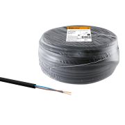 Провод ПВС 2х2,5 ГОСТ (100м), черный TDM