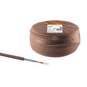 Провод ПВС 2х2,5 ГОСТ (10м), коричневый «ЭКО» TDM