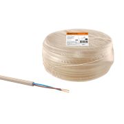 Провод ПВС 2х1,5 ГОСТ (100м), бежевый «ЭКО» TDM