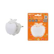 Ночник «Яблоко» с выключателем, 0,3 Вт, 220 В TDM