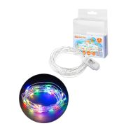 Гирлянда светодиодная «Роса50» 50LED, 5м, многоцвет., 2хCR2032 , TDM