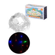 Гирлянда светодиодная «Бахрома» 1,9х0,5 м, 68LED, многоцветн., 8 режимов, 250 В, IP20, TDM