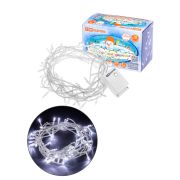 Гирлянда светодиодная СГ100Б10, белая, 10м, 8 режимов, 250 В, TDM