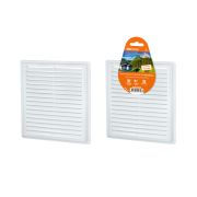 Решетка неразъемная, белая, 300х300 TDM