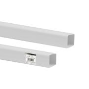 Воздуховод пласт. прямоугольный, 55х110, 0,5 м, TDM