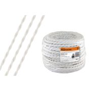 Ретро провод «Эко» 2х2,5 витой ГОСТ белый (20м) TDM