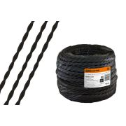 Ретро провод «Эко» 2х1,5 витой ГОСТ черный (50м) TDM