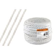 Ретро провод «Эко» 3х2,5 витой ГОСТ белый (20м) TDM