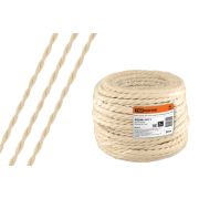 Ретро провод «Эко» 2х1,5 витой ГОСТ бежевый (50м) TDM