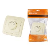 Светорегулятор (RL, 600Вт) поворотный сл. кость «Валдай» TDM