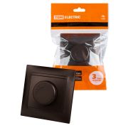 Светорегулятор RL 300 Вт шоколад «Лама» TDM