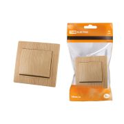 Выключатель 1 кл. 10А «ЭКО» (сосна) «Таймыр» TDM