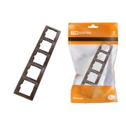 Рамка 5  постовая горизонтальная «ЭКО» (бук) «Таймыр» TDM