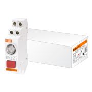 Выключатель кнопочный с индикацией ВКИ-47 красный (LED) 2НО;1НЗ AC/DC TDM