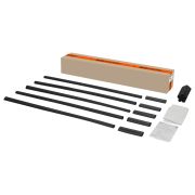 Муфта кабельная термоусаживаемая концевая, внутренней и наружной установки 25-50 кв.мм, 1кВ, ПВХ/СПЭ без брони, без наконечников 5ПКВНтп1-25/50-БН TDM