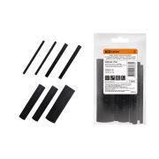 Набор трубок термоусаживаемых не поддерживающих горение с клеевым слоем, длиной 10 см, ТТкНГ(4:1) «Электрик №4» TDM